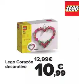 Carrefour LEGO Corazón decorativo oferta