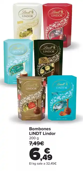 Carrefour LINDT Bombones Lindor oferta