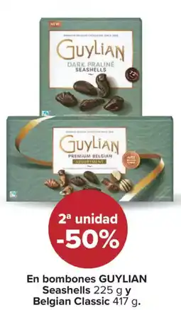 Carrefour GUYLIAN En bombones Seashells Belgian Classic oferta