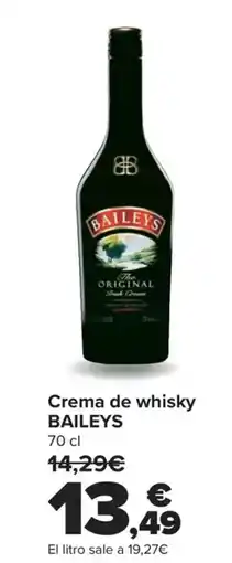 Carrefour BAILEYS Crema de whisky oferta