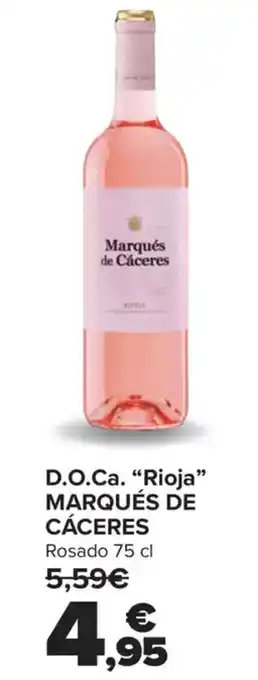 Carrefour MARQUÉS DE CÁCERES D.O.Ca. "Rioja" oferta