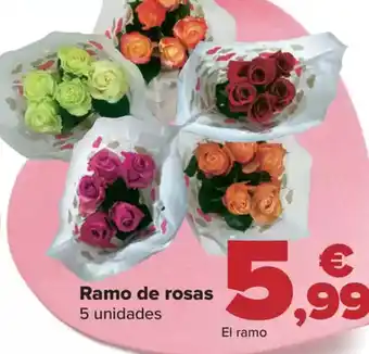 Carrefour Ramo de rosas oferta