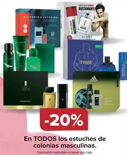 Carrefour En todos los estuches de colonias masculinas. oferta