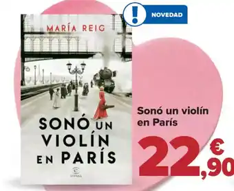 Carrefour Sonó un violín en París oferta