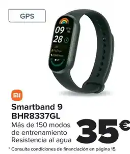 Carrefour REDMI Smartband 9 BHR8337GL oferta