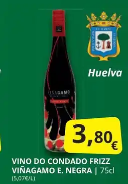 Supermercados MAS Vino do condado frizz viñagamo e. negra oferta