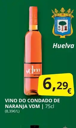 Supermercados MAS VDM Vino do condado de naranja oferta