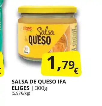 Supermercados MAS IFA ELIGES de queso oferta