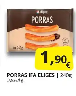 Supermercados MAS IFA ELIGES Porras oferta