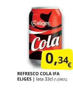 Supermercados MAS IFA ELIGES Refresco cola oferta