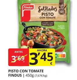 Supermercados MAS FINDUS Pisto con tomate oferta