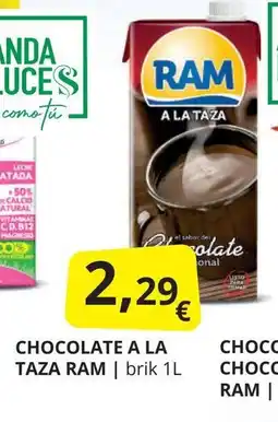 Supermercados MAS RAM Chocolate a la taza oferta