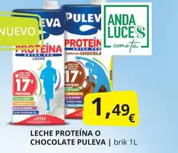 Supermercados MAS PULEVALeche proteína o chocolate oferta