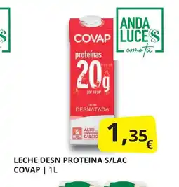 Supermercados MAS COVAP Leche desn proteina s/lac oferta