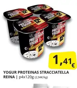 Supermercados MAS REINA Yogur proteinas stracciatella oferta