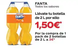 Supermercados MAS FANTA Todos los sabores oferta