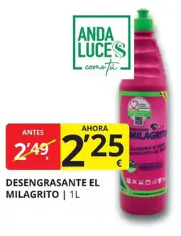 Supermercados MAS EL MILAGRITO Desengrasante oferta