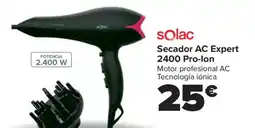 Carrefour SOLAC Secador AC Expert 2400 Pro-lon oferta