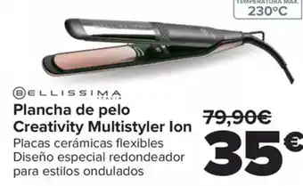 Carrefour ELLISSIMA Plancha de pelo Creativity Multistyler lon oferta