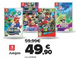 Carrefour Juegos oferta