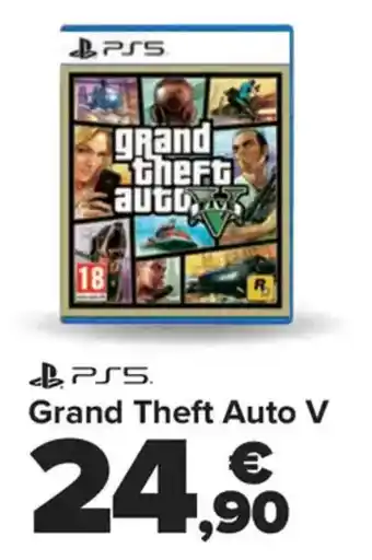 Carrefour PS5 Grand Theft Auto V oferta