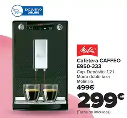 Carrefour MILKA Cafetera caffeo e950-333 oferta