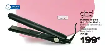 Carrefour GHD Plancha de pelo Gold Styler Hydra oferta