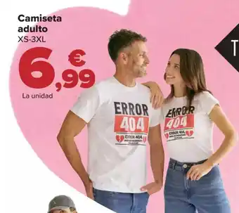 Carrefour Camiseta adulto oferta