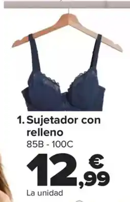 Carrefour Sujetador con relleno oferta