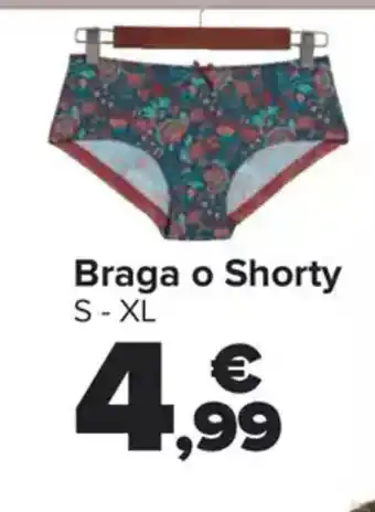 Carrefour Braga o Shorty oferta