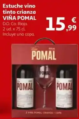 Alcampo VIÑA POMAL Estuche vino tinto crianza oferta