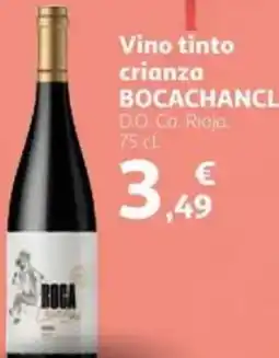 Alcampo BOCACHANCLA Vino tinto crianza oferta