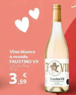 Alcampo FAUSTINO VII Vino blanco o rosado oferta