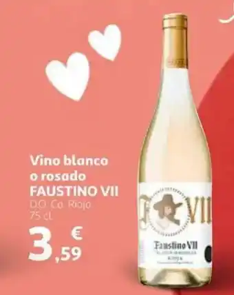 Alcampo FAUSTINO VII Vino blanco o rosado oferta