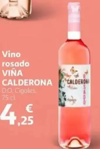 Alcampo VIÑA CALDERONA Vino rosado oferta