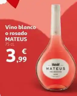 Alcampo MATEUS Vino blanco o rosado oferta