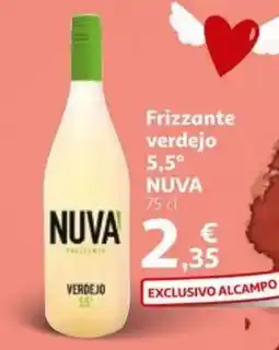 Alcampo NUVA Frizzante verdejo 5,5° oferta