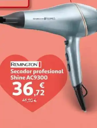 Alcampo REMINGTON Secador profesional Shine AC9300 oferta