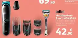 Alcampo BRAUN Multibarbero 9 en 1 MGK5345 oferta