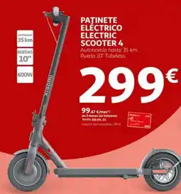 Alcampo Patinete eléctrico electric scooter 4 oferta