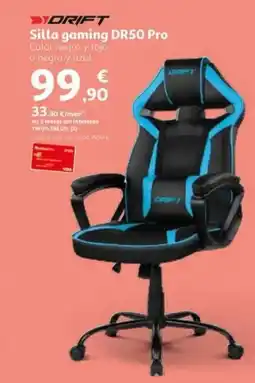 Alcampo DRIFT Silla gaming DR50 Pro oferta