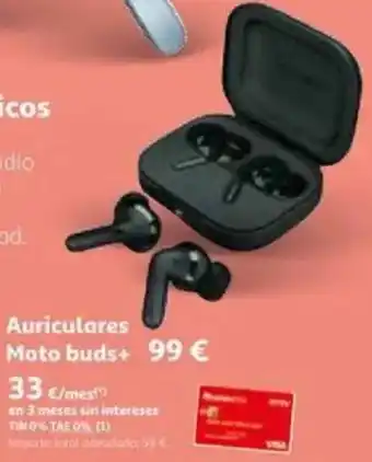 Alcampo Auriculares Moto buds+ oferta