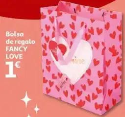 Alcampo FANCY LOVE Bolsa de regalo oferta