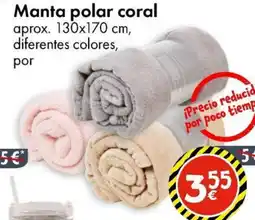 TEDi Manta polar coral oferta