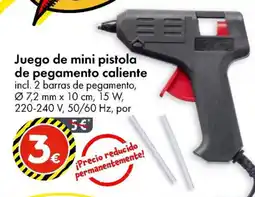 TEDi Juego de mini pistola de pegamento caliente oferta