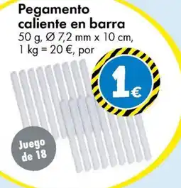 TEDi Pegamento caliente en barra oferta