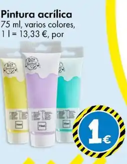 TEDi Pintura acrílica oferta