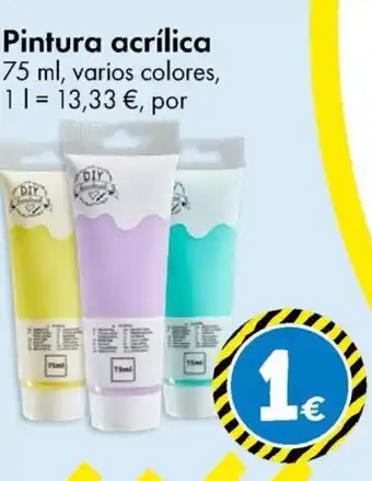 TEDi Pintura acrílica oferta