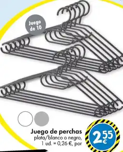 TEDi Juego de perchas oferta