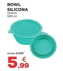 Kiwoko Outech - bowl sillicona oferta